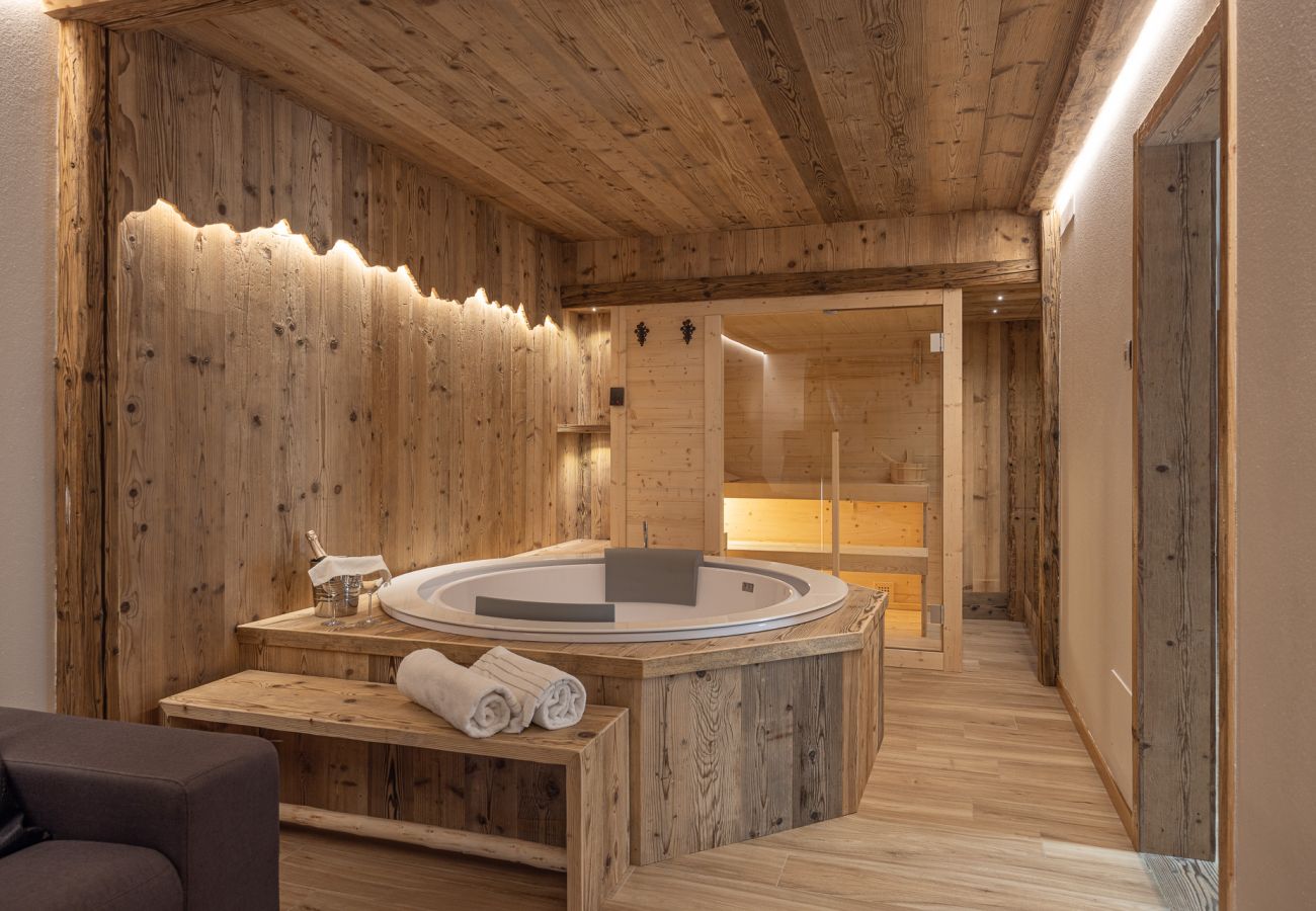 Affitto per camere a Pieve di Cadore - B&B GIALLO - Suite Laurina con private SPA