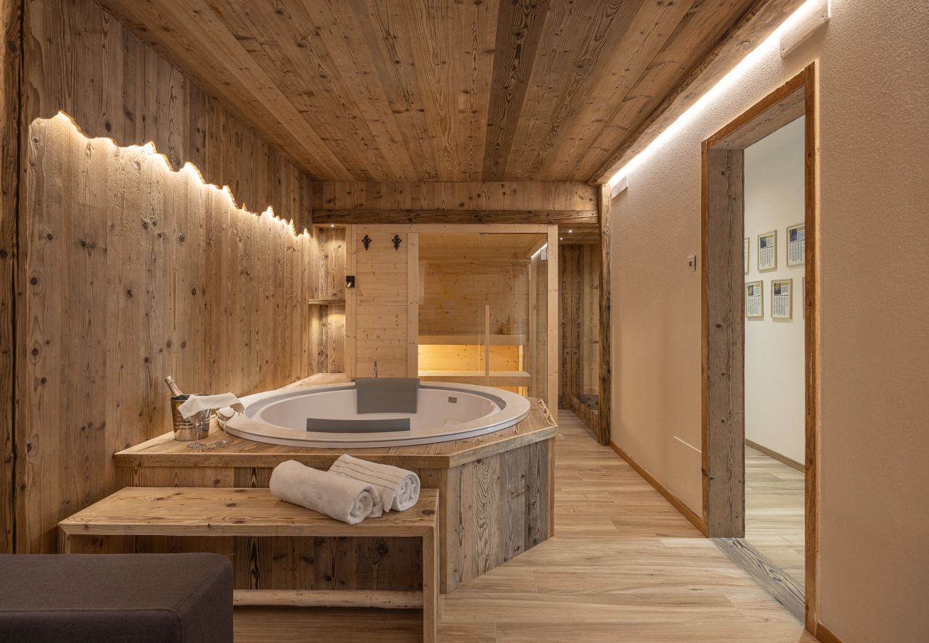 Affitto per camere a Pieve di Cadore - B&B GIALLO - Suite Laurina con private SPA