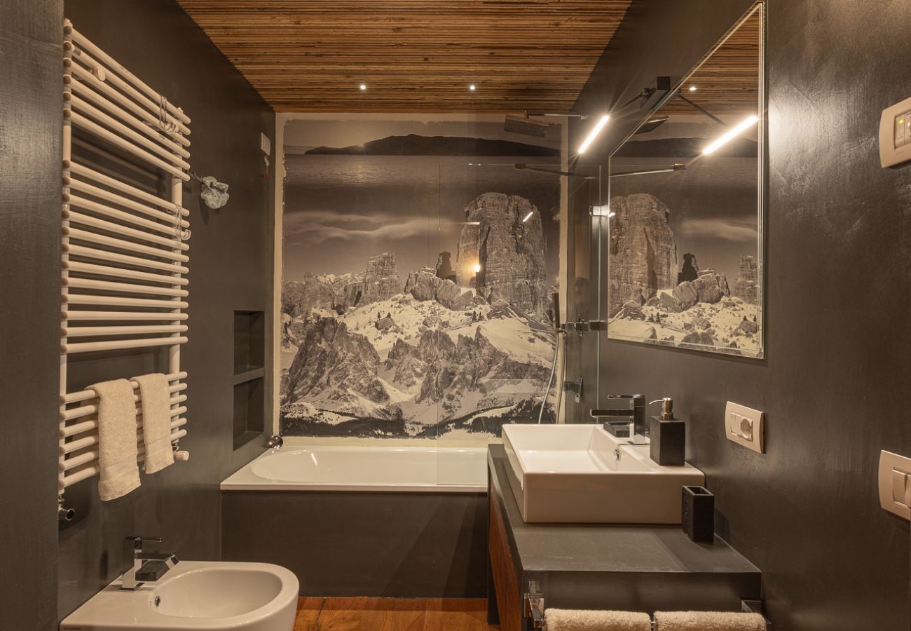 Appartamento a Cortina d´Ampezzo - Casa Bucaneve, con terrazza panoramica