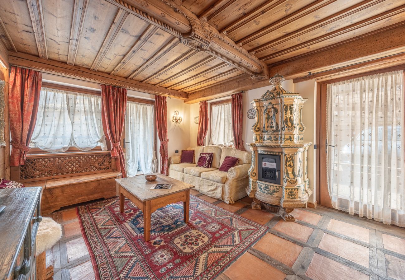 Appartamento a Cortina d´Ampezzo - Casa Col, vicina alle piste da sci con vista Dolomiti