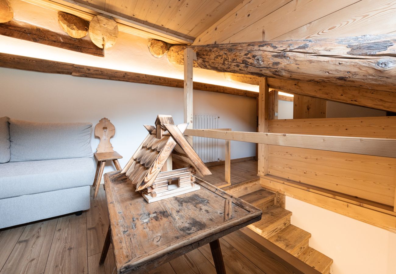Appartamento a Cortina d´Ampezzo - Casa Verocip, una mansarda panoramica vista Dolomiti