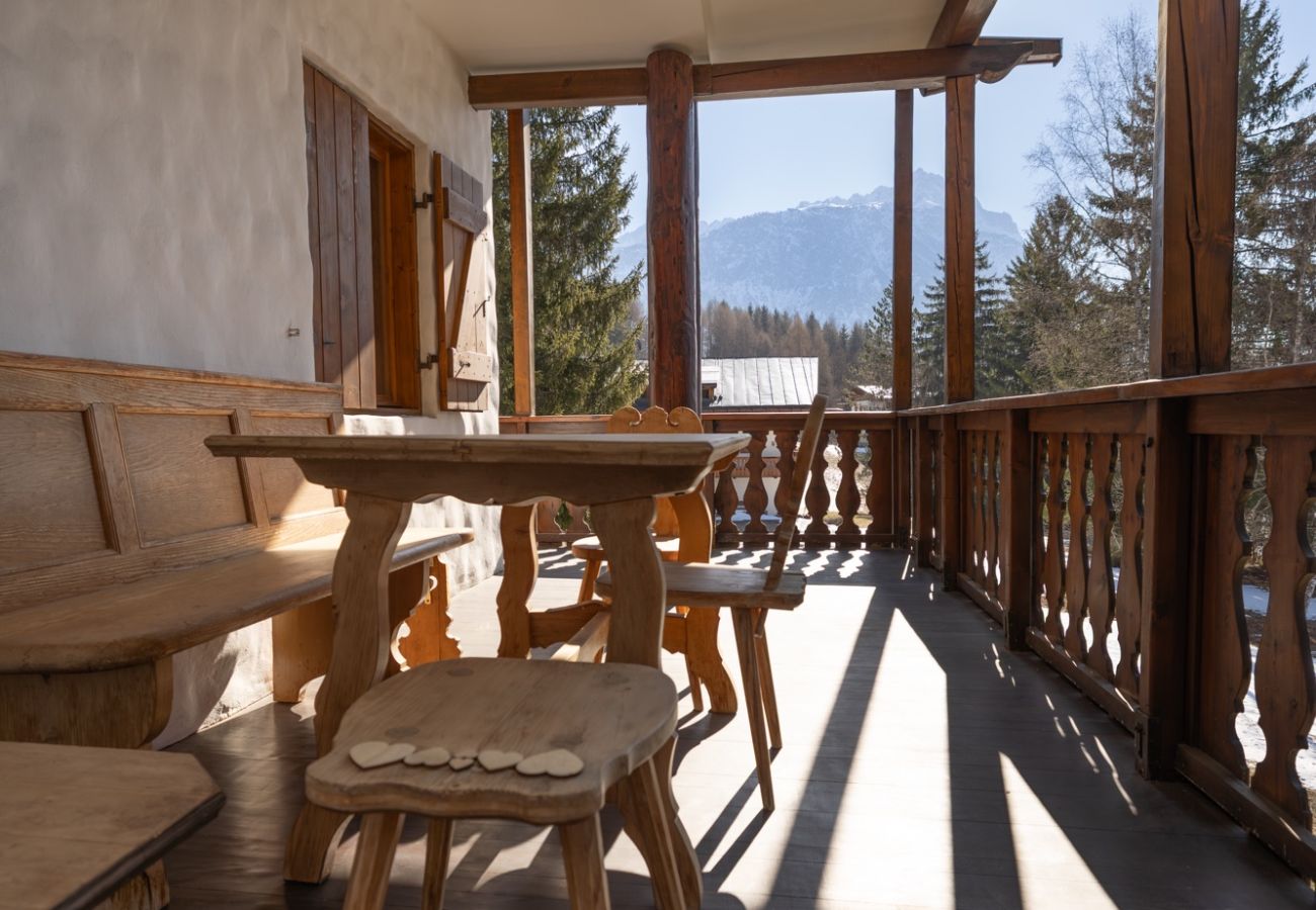 Appartamento a Cortina d´Ampezzo - Casa Amalia, con terrazzapanoramica