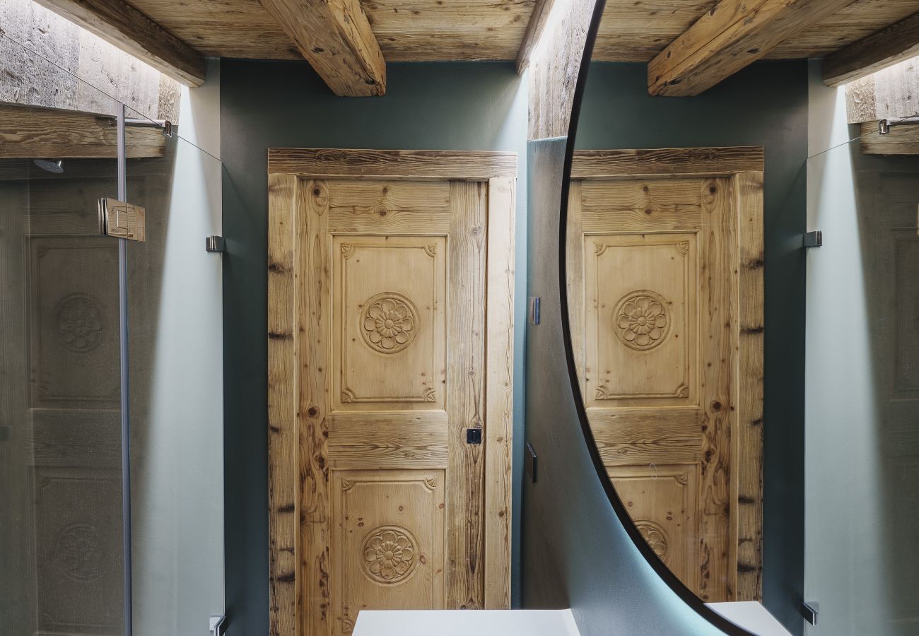 Appartamento a Cortina d´Ampezzo - Casa Villa Diana, sulle piste da sci con balcone panoramico