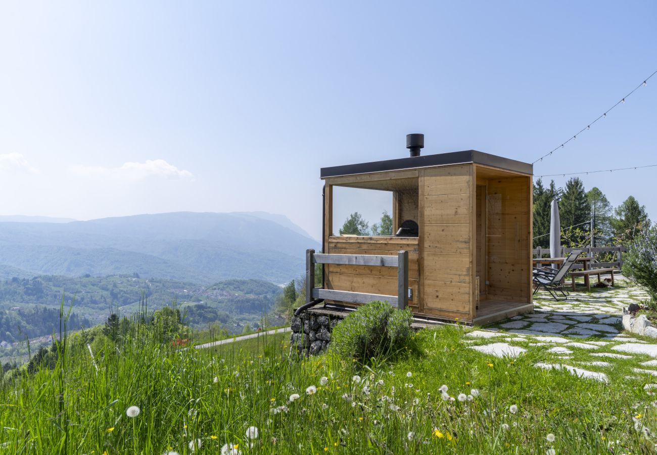 Chalet in Chies d´Alpago - Casera Moda Luxury Chalet mit Sauna