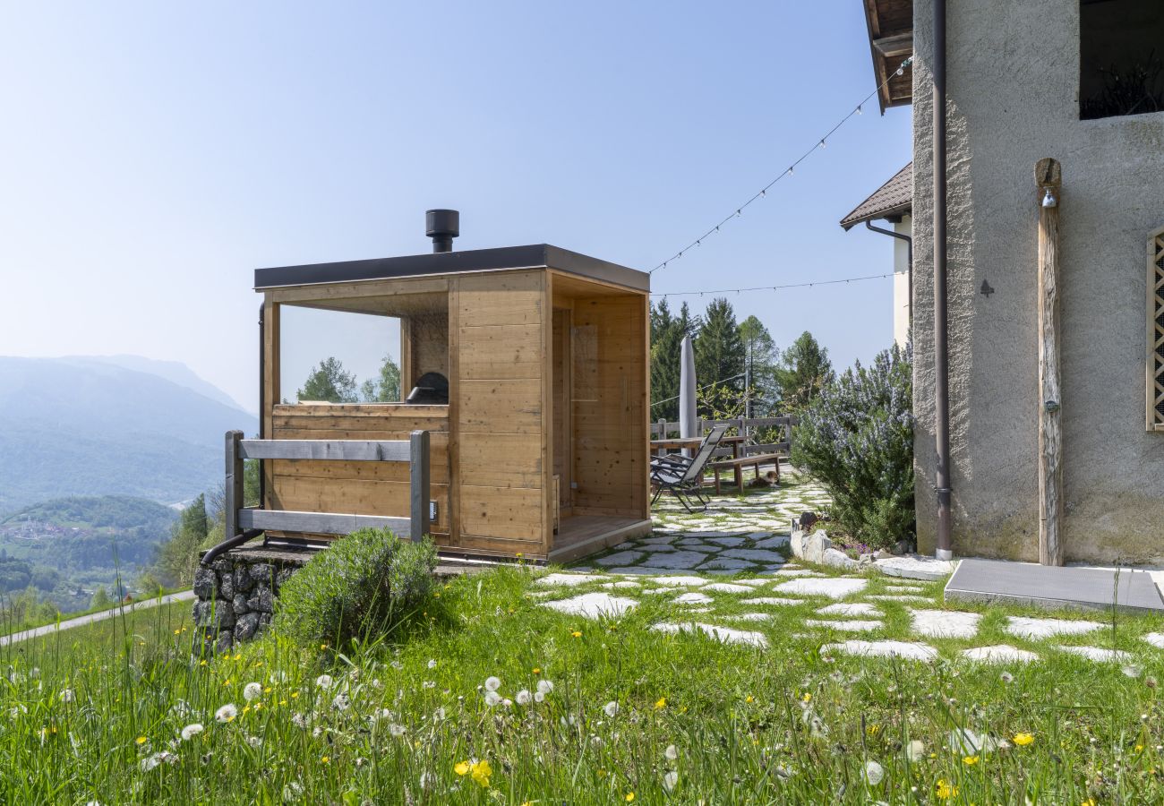 Chalet in Chies d´Alpago - Casera Moda Luxury Chalet mit Sauna