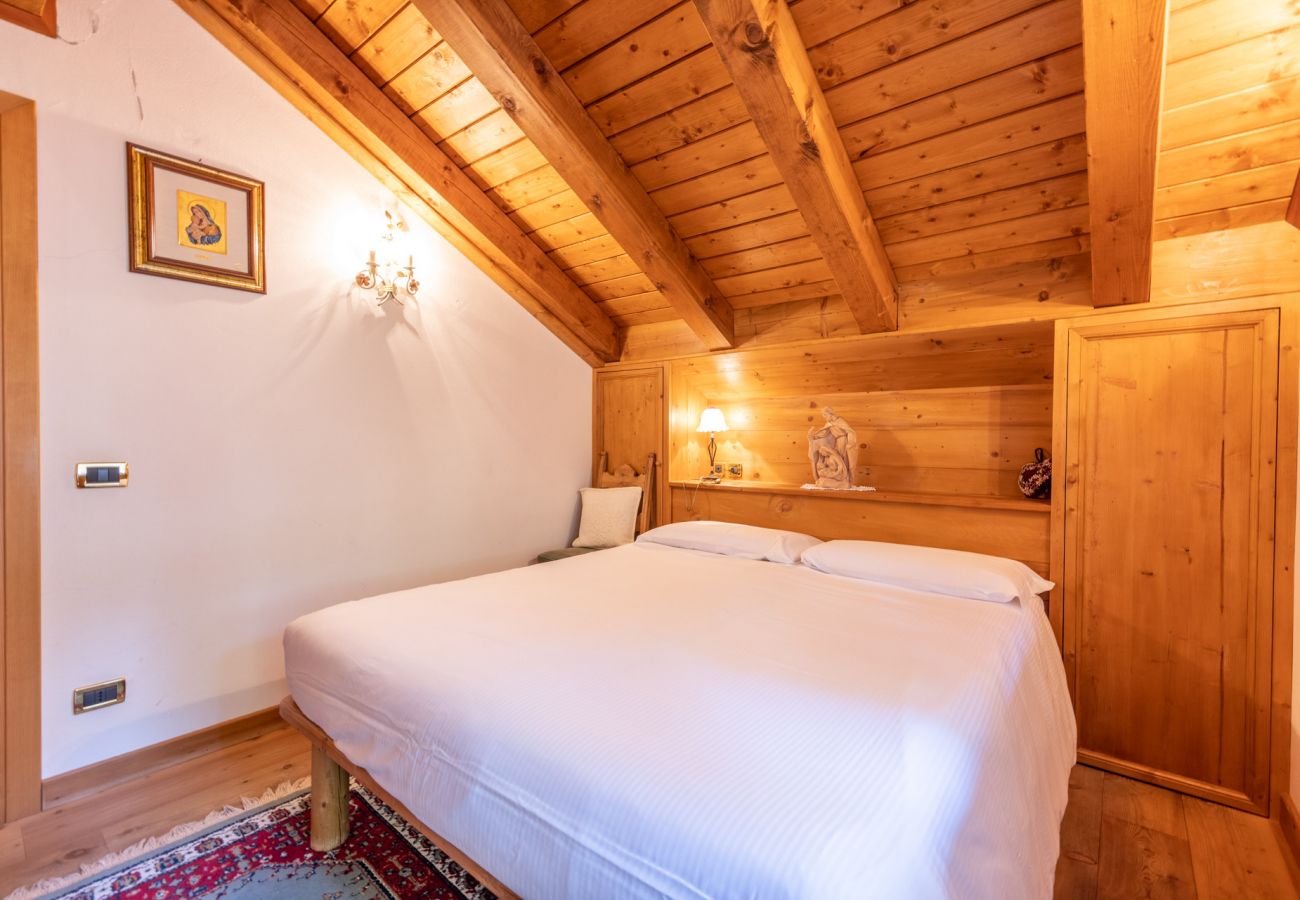 Ferienwohnung in San Vito di Cadore - Casa Belvedere 2 attic mit Dolomites view