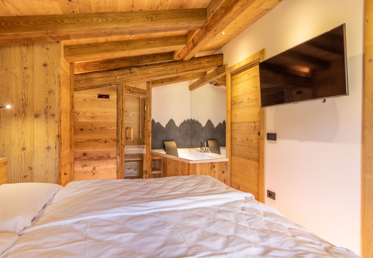 Ferienwohnung in Borca di Cadore - Lino Deluxe Suite with Wellness