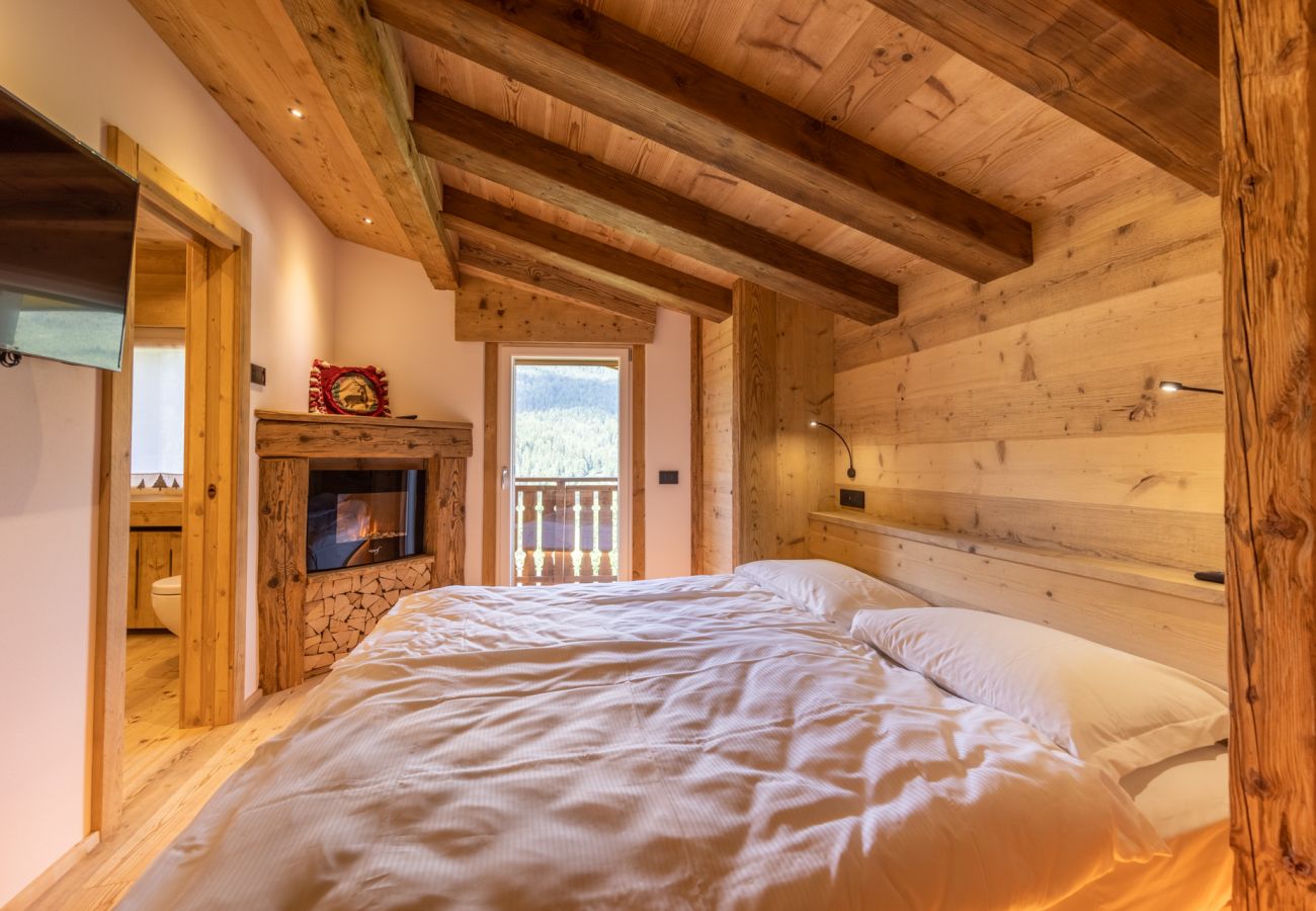 Ferienwohnung in Borca di Cadore - Lino Deluxe Suite with Wellness