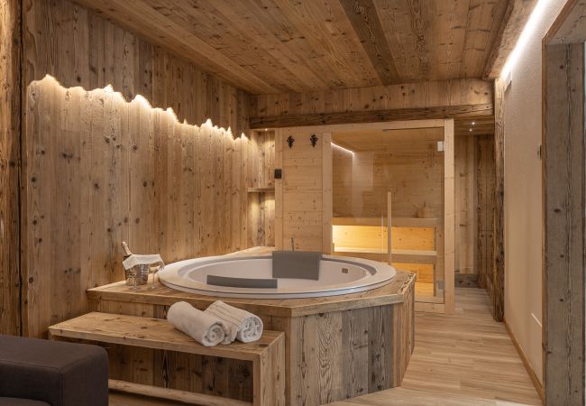  in Pieve di Cadore - B&B GIALLO - Suite Laurina mit private SPA