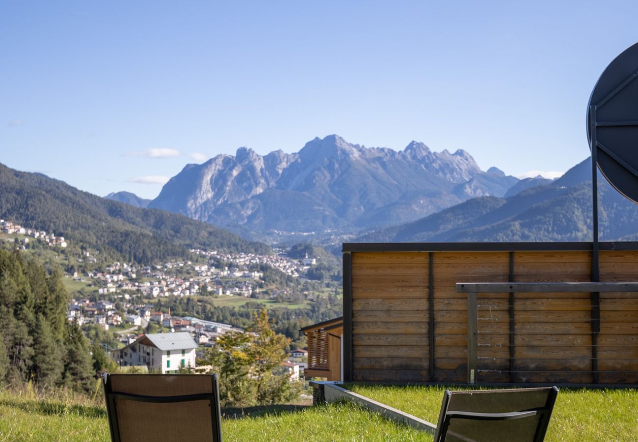 Zimmeranmietung in Pieve di Cadore - B&B GIALLO - Suite Laurina mit private SPA