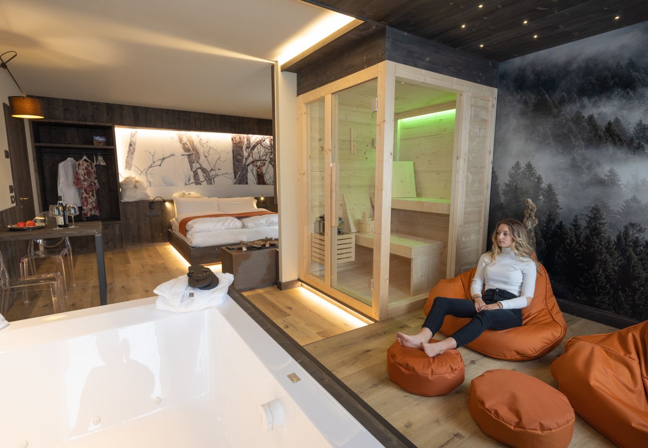 Zimmeranmietung in Lamosano - TEVERONE SUITES & WELLNESS -Zimmer Cervo