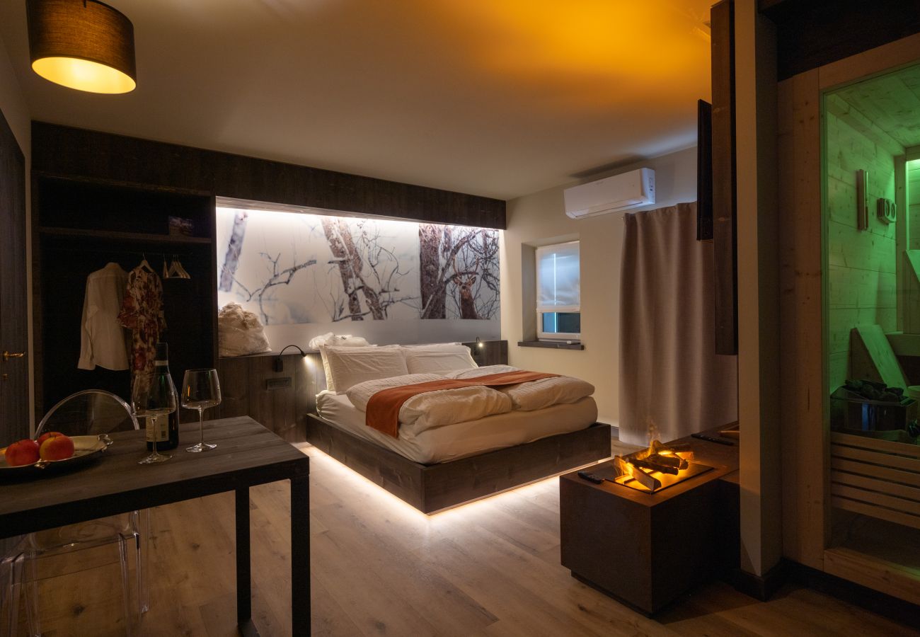 Zimmeranmietung in Lamosano - TEVERONE SUITES & WELLNESS -Zimmer Cervo