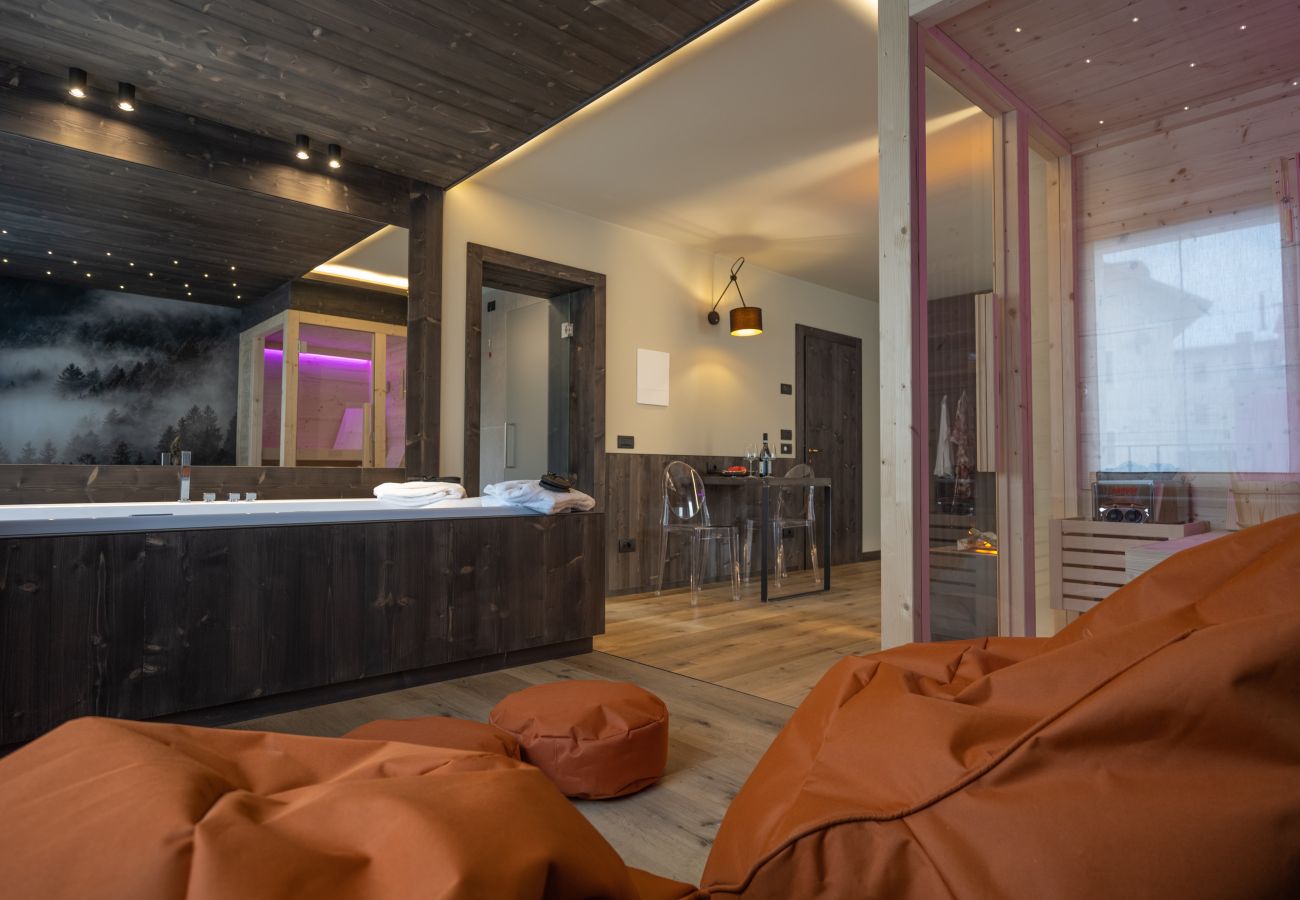 Zimmeranmietung in Lamosano - TEVERONE SUITES & WELLNESS -Zimmer Cervo