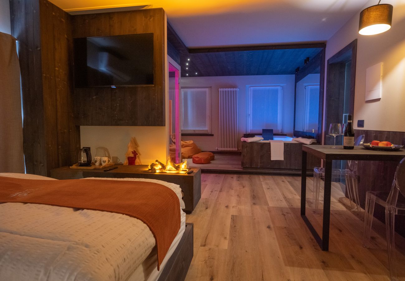 Zimmeranmietung in Lamosano - TEVERONE SUITES & WELLNESS -Zimmer Cervo