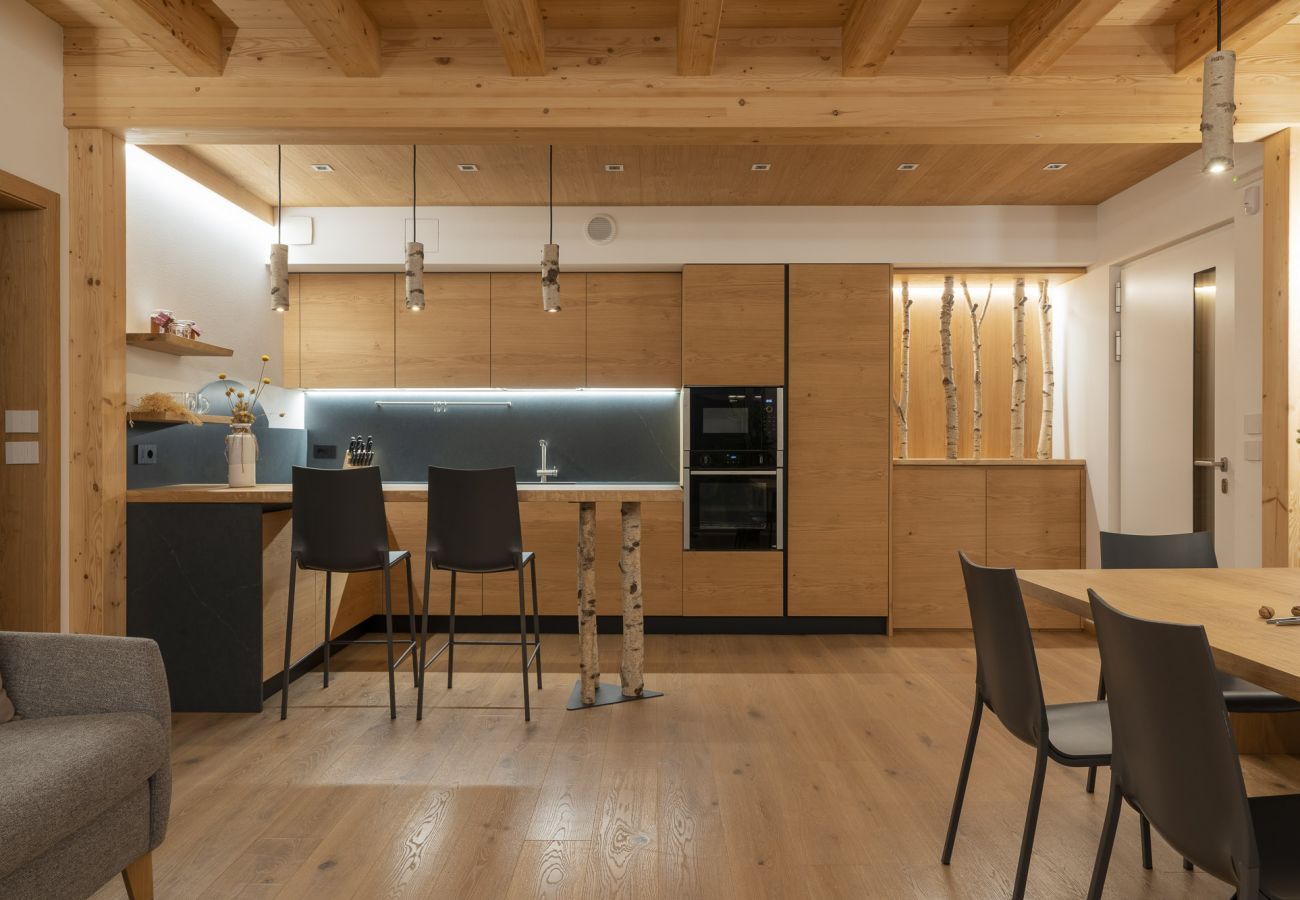 Ferienwohnung in Chies d´Alpago - Casera Cal De Mez Sot - Wellness Chalet 