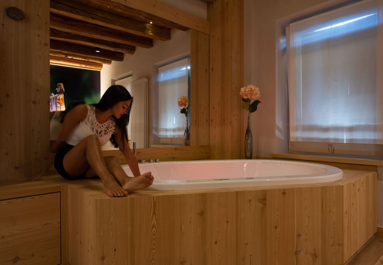 Zimmeranmietung in Lamosano -  TEVERONE SUITES & WELLNESS - Camera Civetta