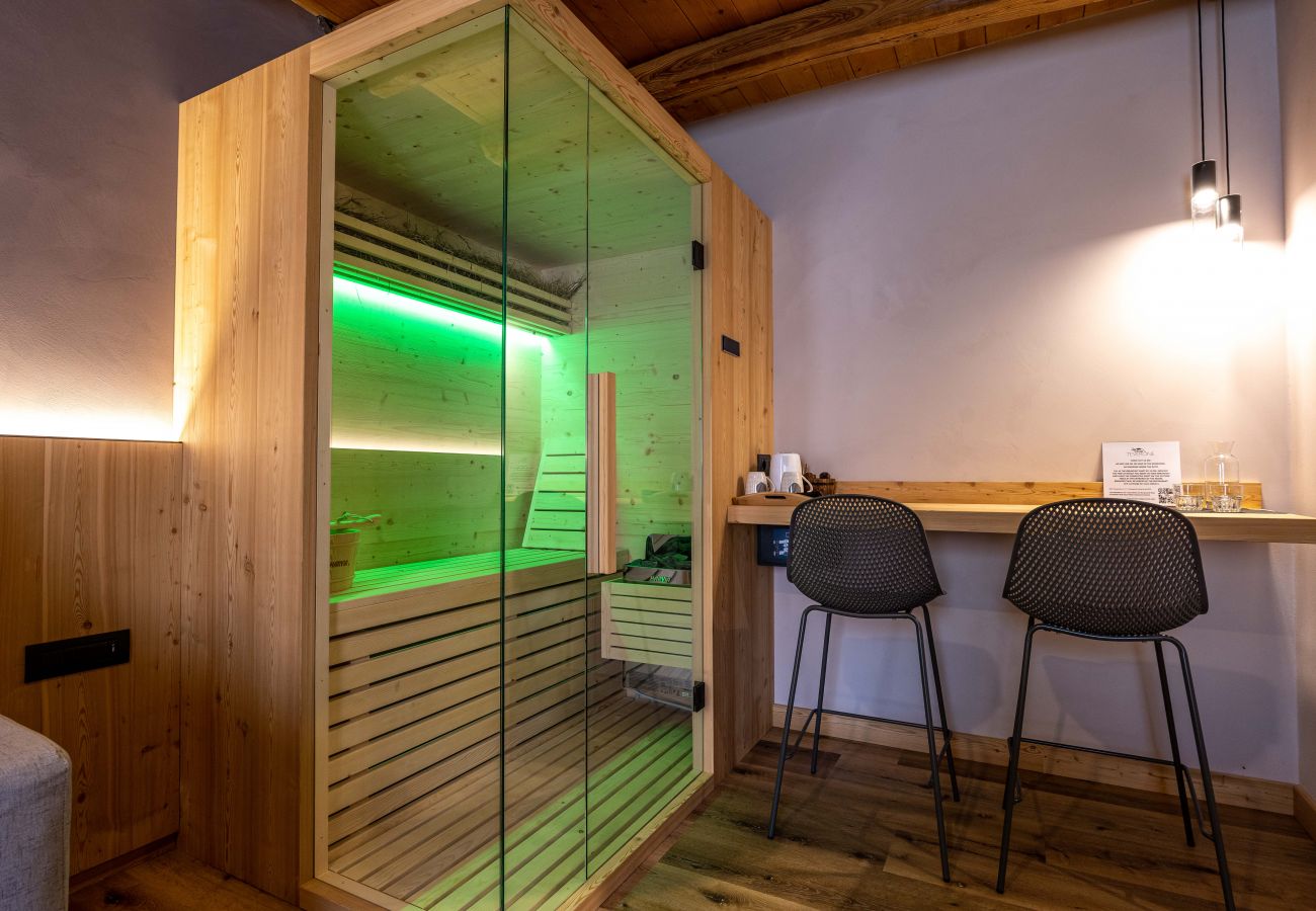 Zimmeranmietung in Lamosano -  TEVERONE SUITES & WELLNESS - Camera Civetta