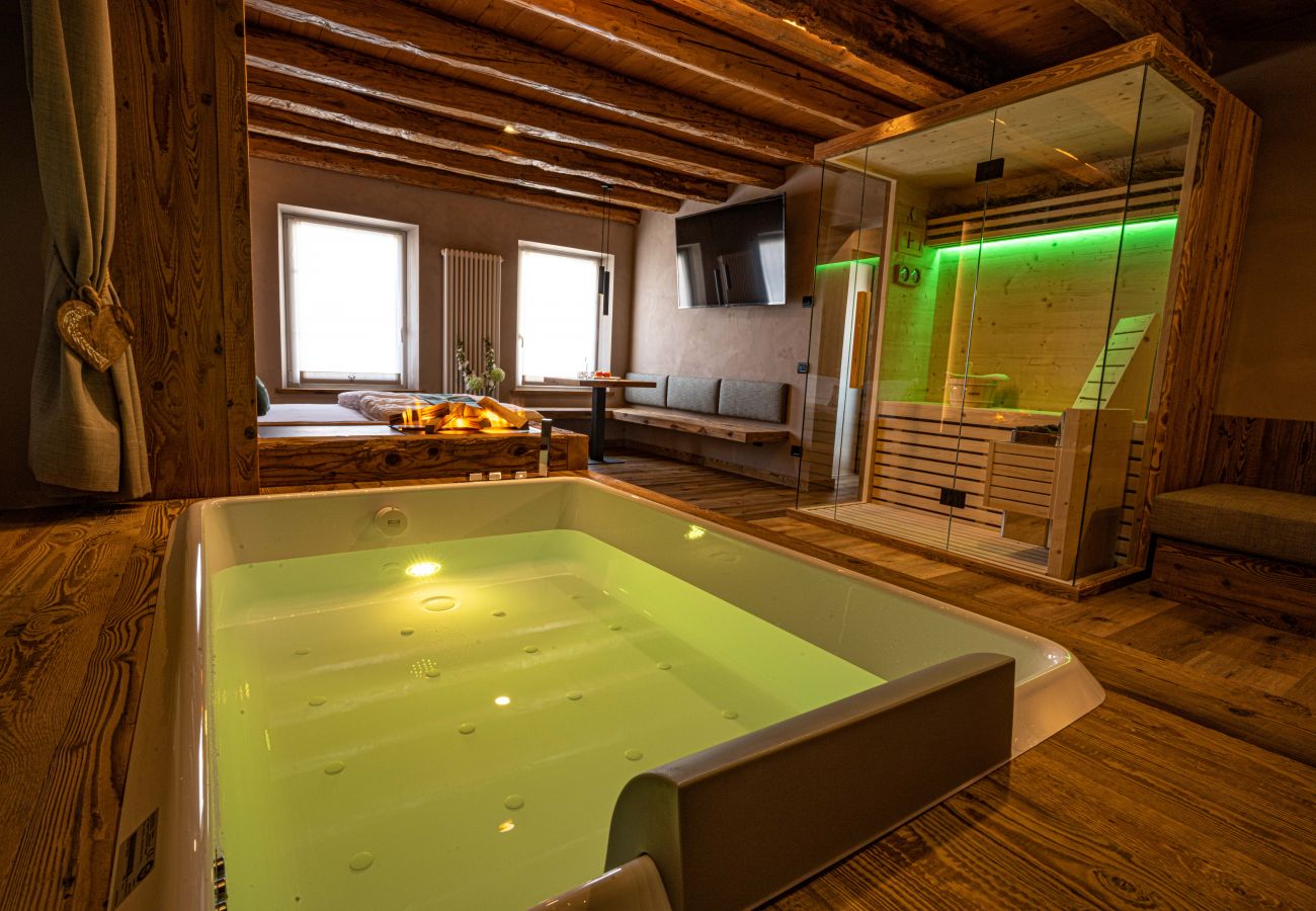 Zimmeranmietung in Lamosano -  TEVERONE SUITES & WELLNESS - Camera Capriolo