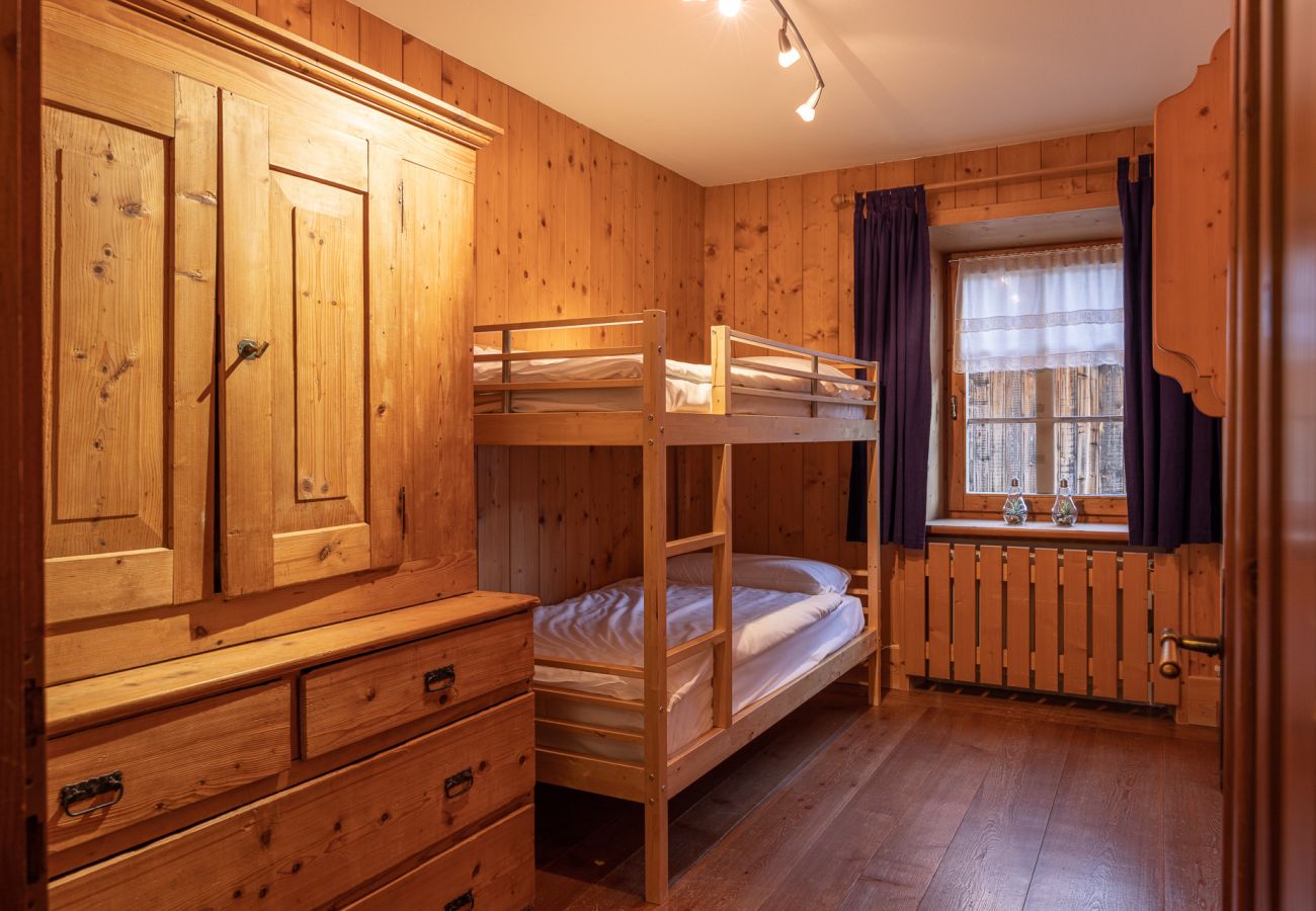 Ferienwohnung in Cortina d´Ampezzo - Casa Da l'Oio mit Balkon und Dolomitensicht