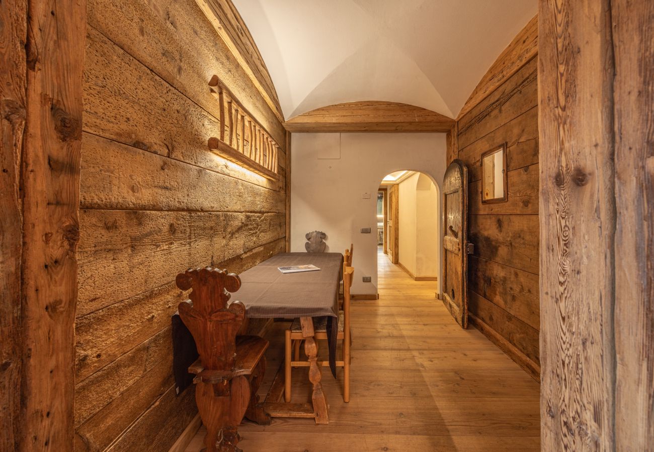 Ferienwohnung in Cortina d´Ampezzo - Casa Aquila, mit Sauna und Türkischem Bad