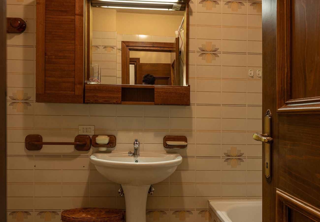 Ferienwohnung in San Vito di Cadore - Casa alla Sorgente, mit panoramic Blick in S. Vito