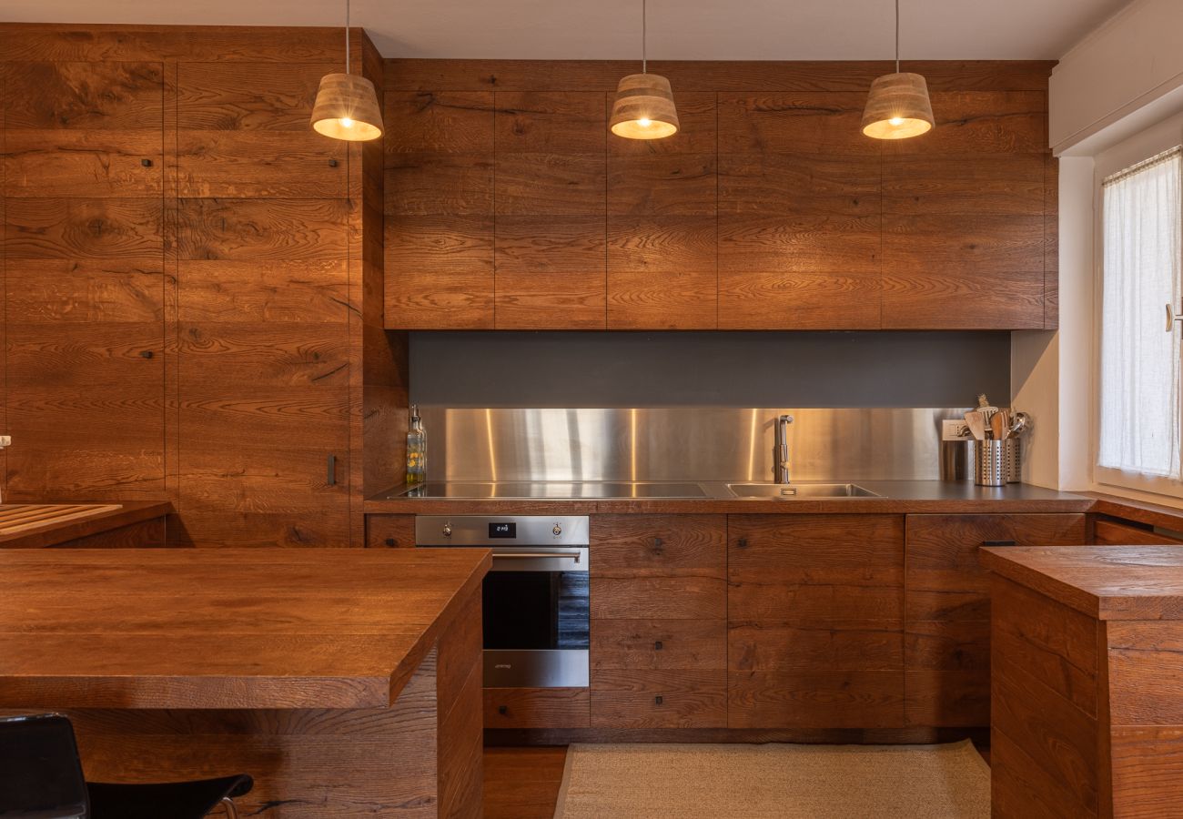 Ferienwohnung in Cortina d´Ampezzo - Casa Bucaneve, mit Panoramaterrasse