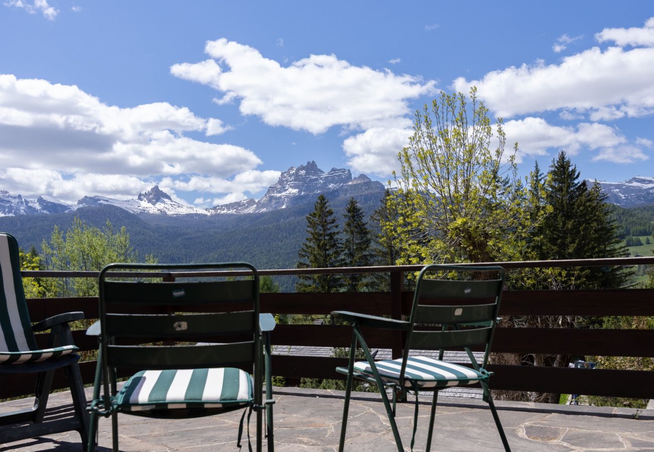 Ferienwohnung in Cortina d´Ampezzo - Ca' del Molin, große Wohnung mit Balkon und Garage