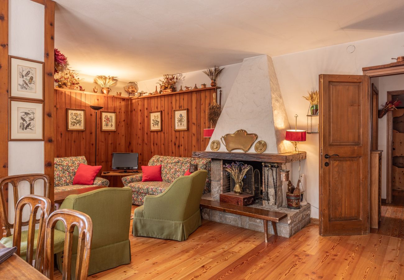Ferienwohnung in Cortina d´Ampezzo - Ca' del Molin, große Wohnung mit Balkon und Garage