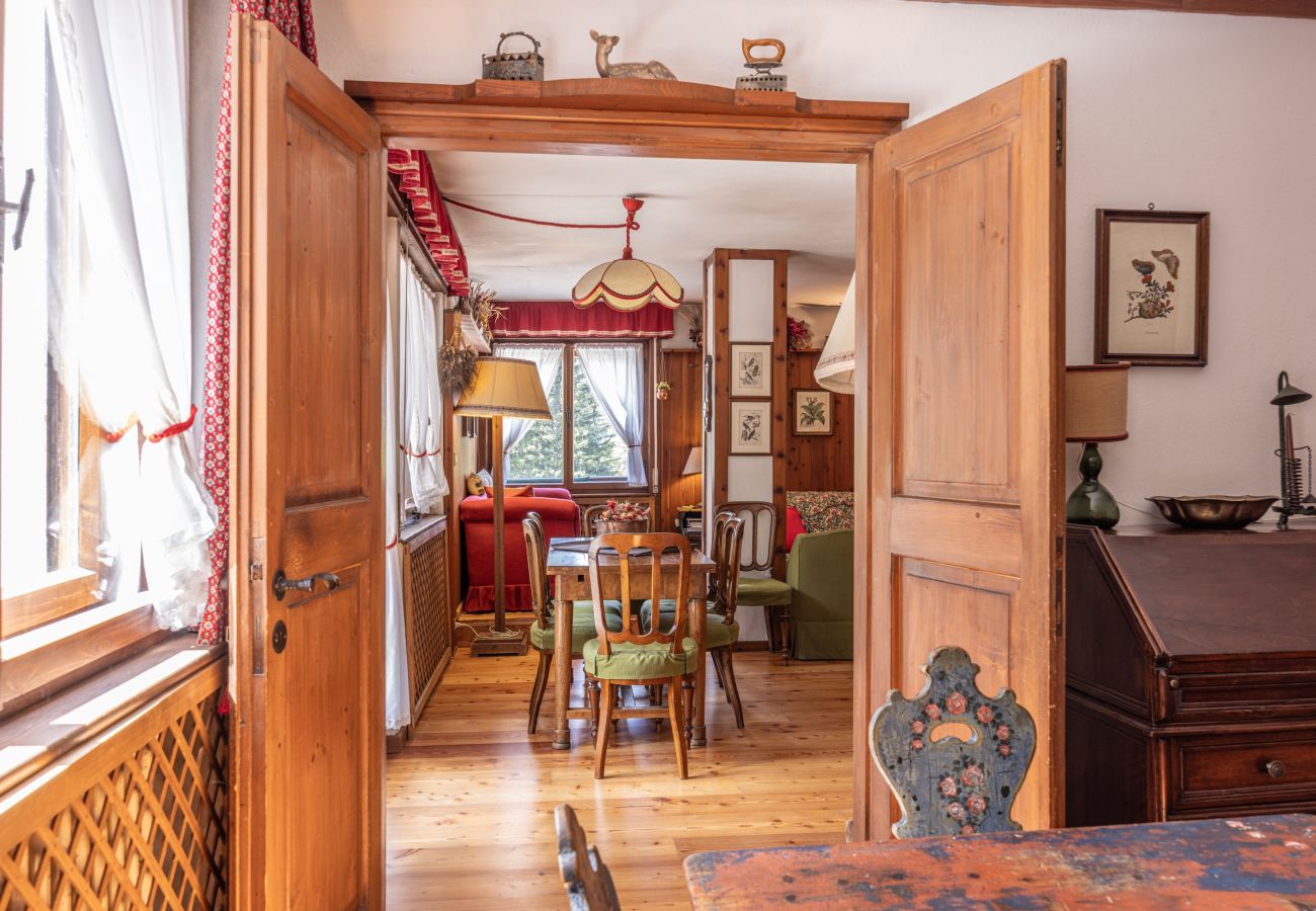 Ferienwohnung in Cortina d´Ampezzo - Ca' del Molin, große Wohnung mit Balkon und Garage