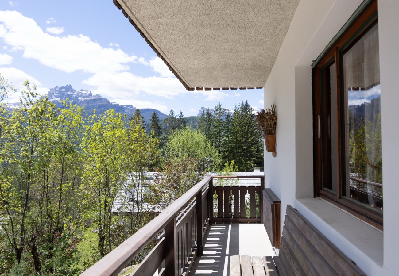 Ferienwohnung in Cortina d´Ampezzo - Ca' del Molin, große Wohnung mit Balkon und Garage