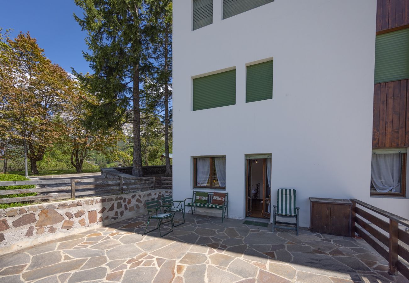 Ferienwohnung in Cortina d´Ampezzo - Ca' del Molin, große Wohnung mit Balkon und Garage