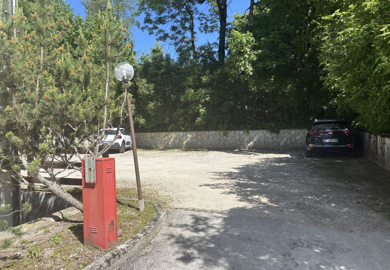 Ferienwohnung in San Vito di Cadore - Casa Scoiattolo, mit Panoramabalkon
