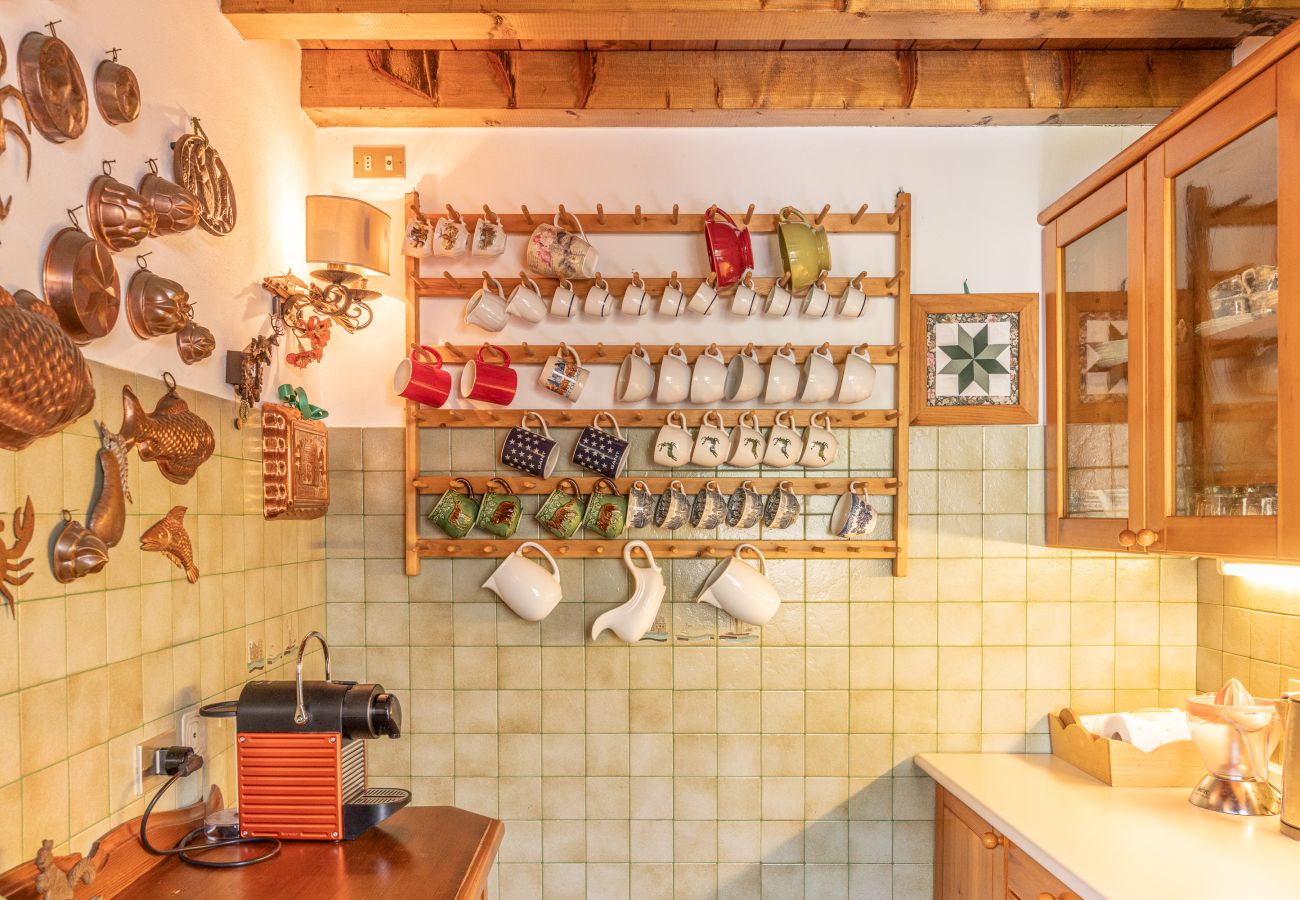 Ferienwohnung in San Vito di Cadore - Casa Scoiattolo, mit Panoramabalkon