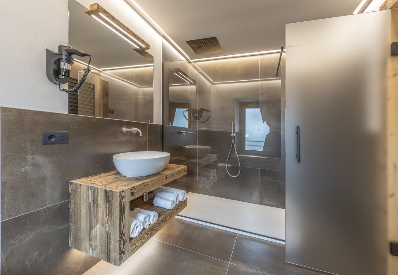 Ferienwohnung in Auronzo di Cadore - Salvans Wellness - Antracite Zimmer