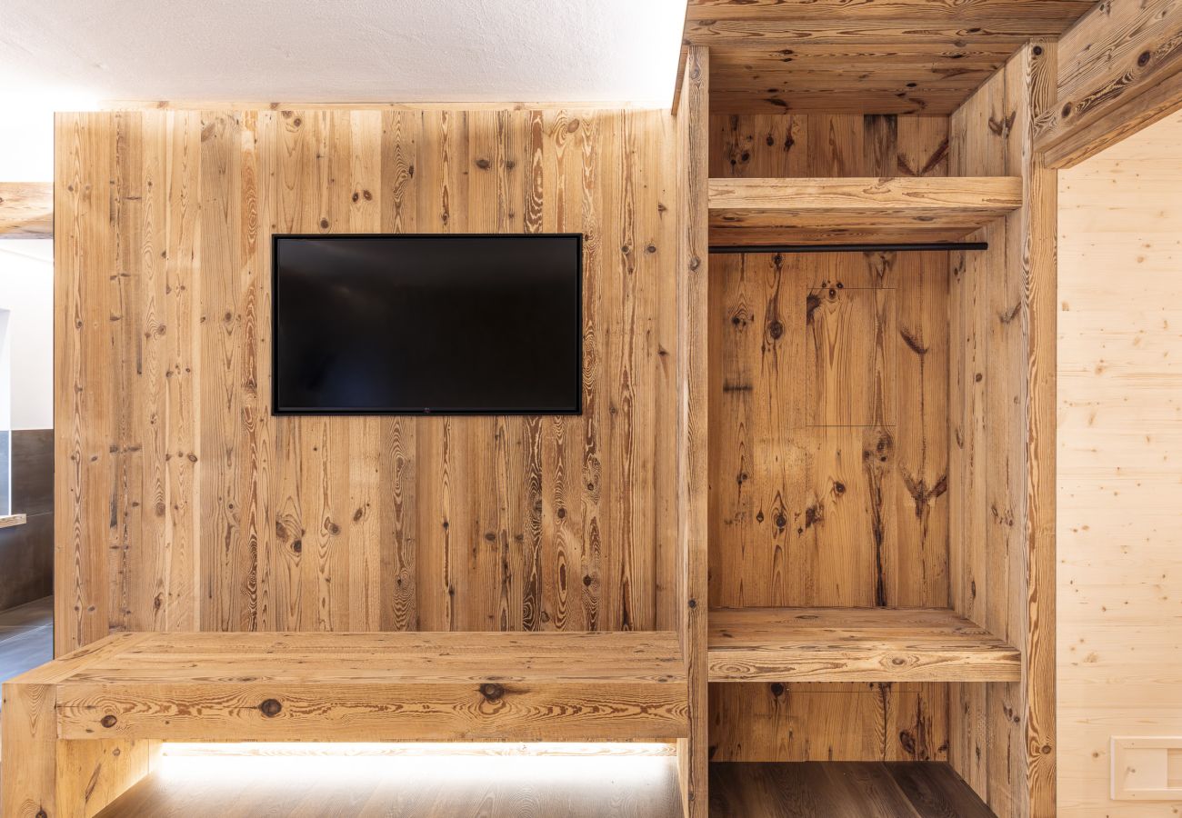 Ferienwohnung in Auronzo di Cadore - Salvans Wellness - Antracite Zimmer