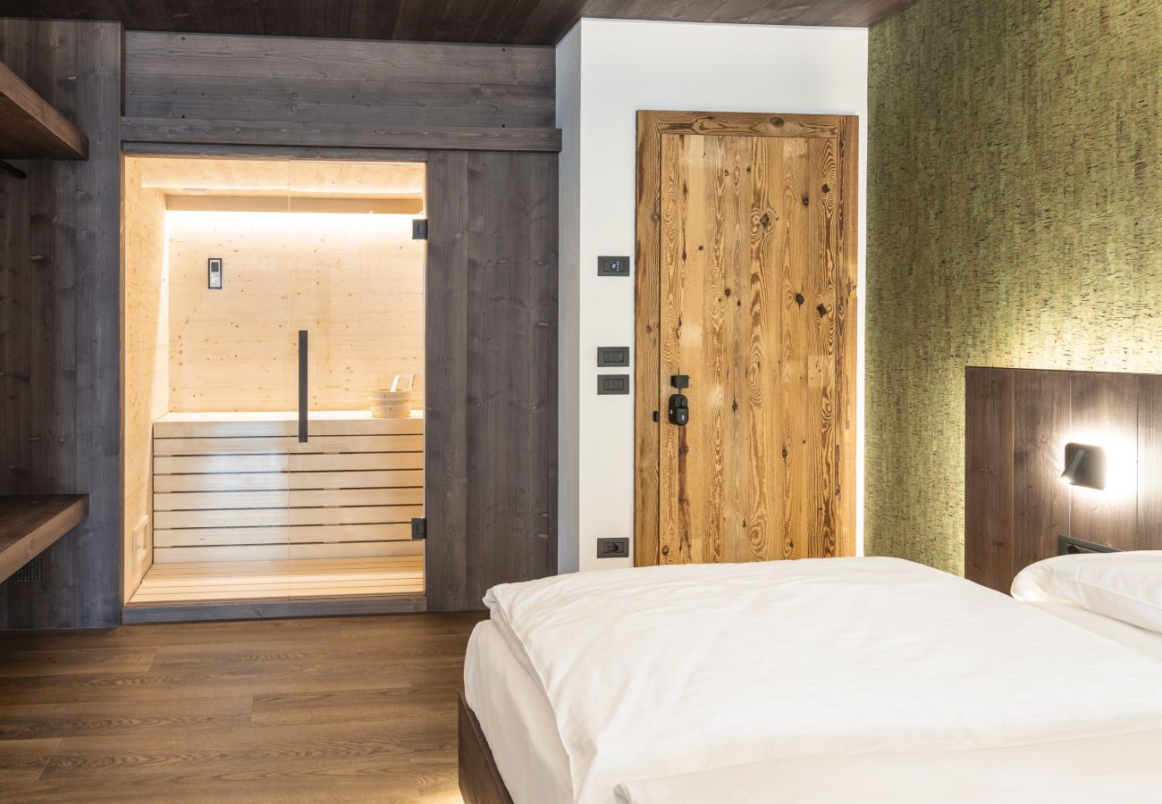 Ferienwohnung in Auronzo di Cadore - Salvans Wellness - Quarzo Zimmer