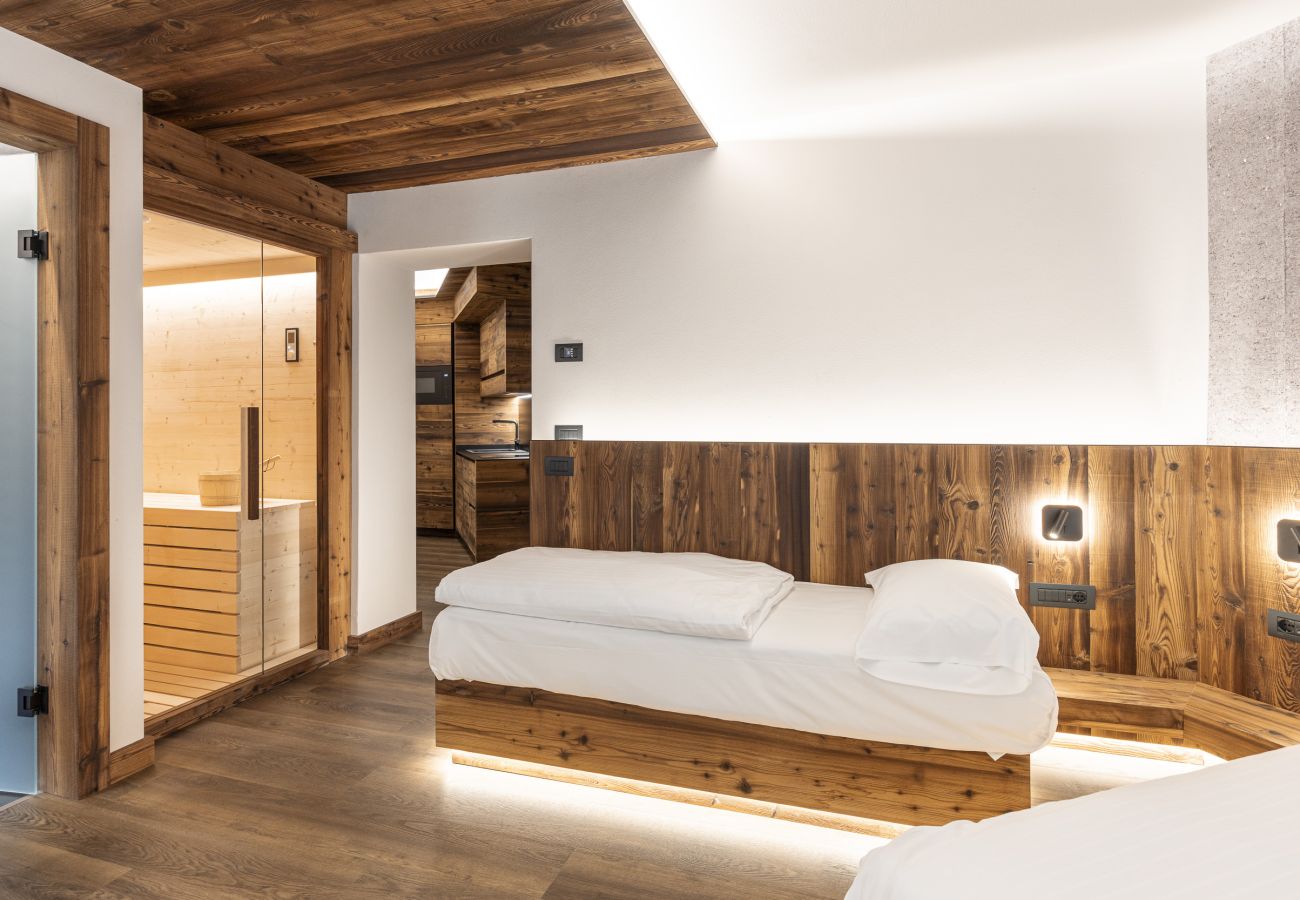 Ferienwohnung in Auronzo di Cadore - Salvans Wellness - Ametista Zimmer