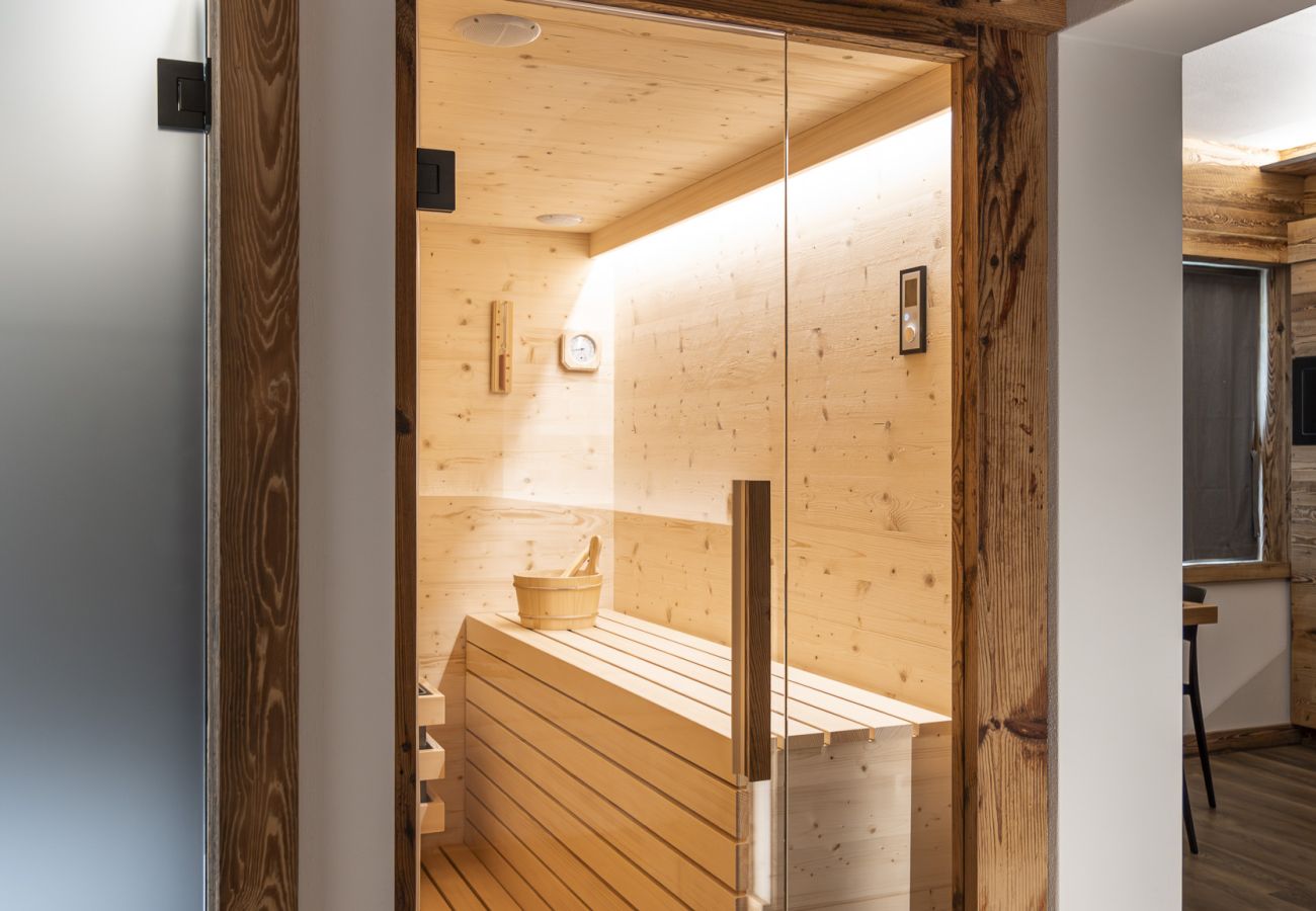 Ferienwohnung in Auronzo di Cadore - Salvans Wellness - Aurum Zimmer