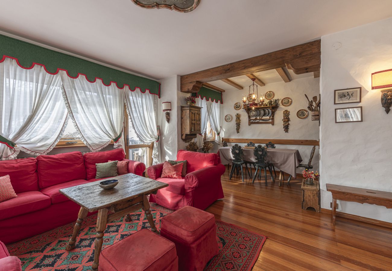 Ferienwohnung in Cortina d´Ampezzo - Casa Coccola, Panoramalage und umgeben von Natur