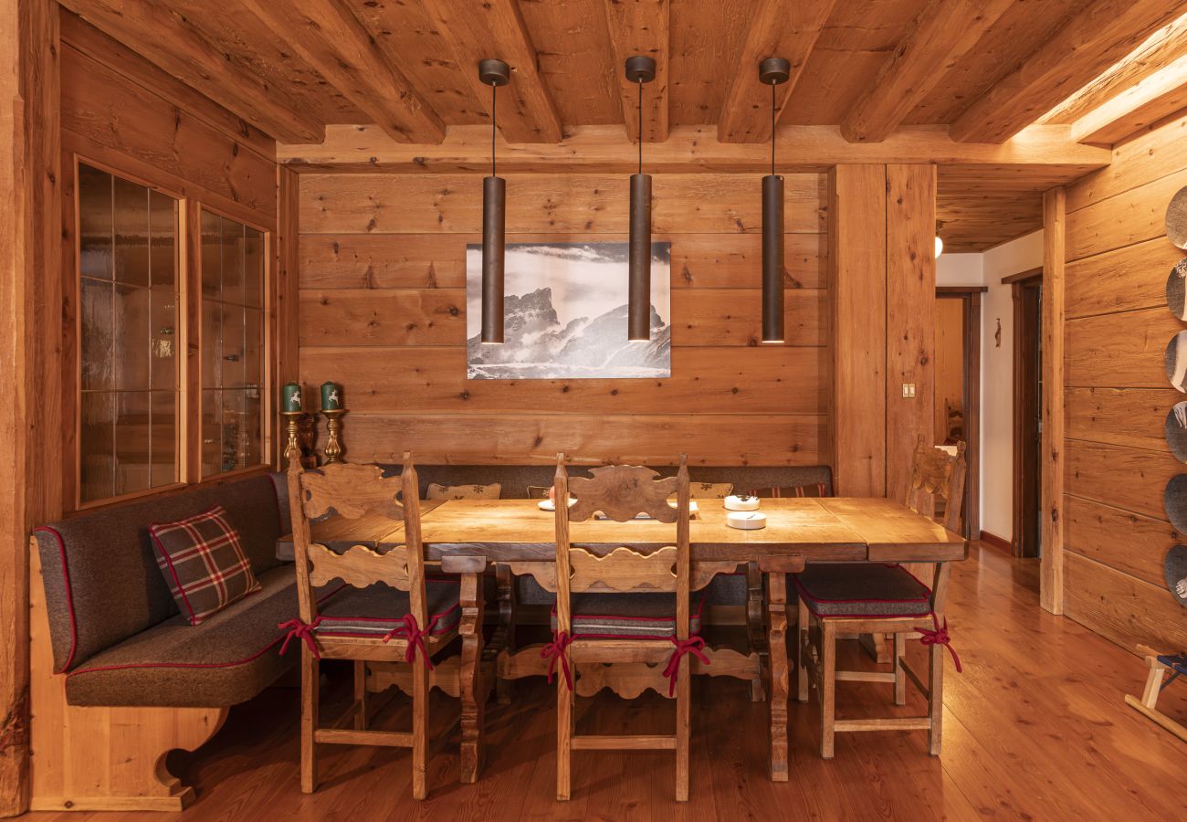 Ferienwohnung in Cortina d´Ampezzo - Casa Merisanda, komfortabel und von Grün umgeben