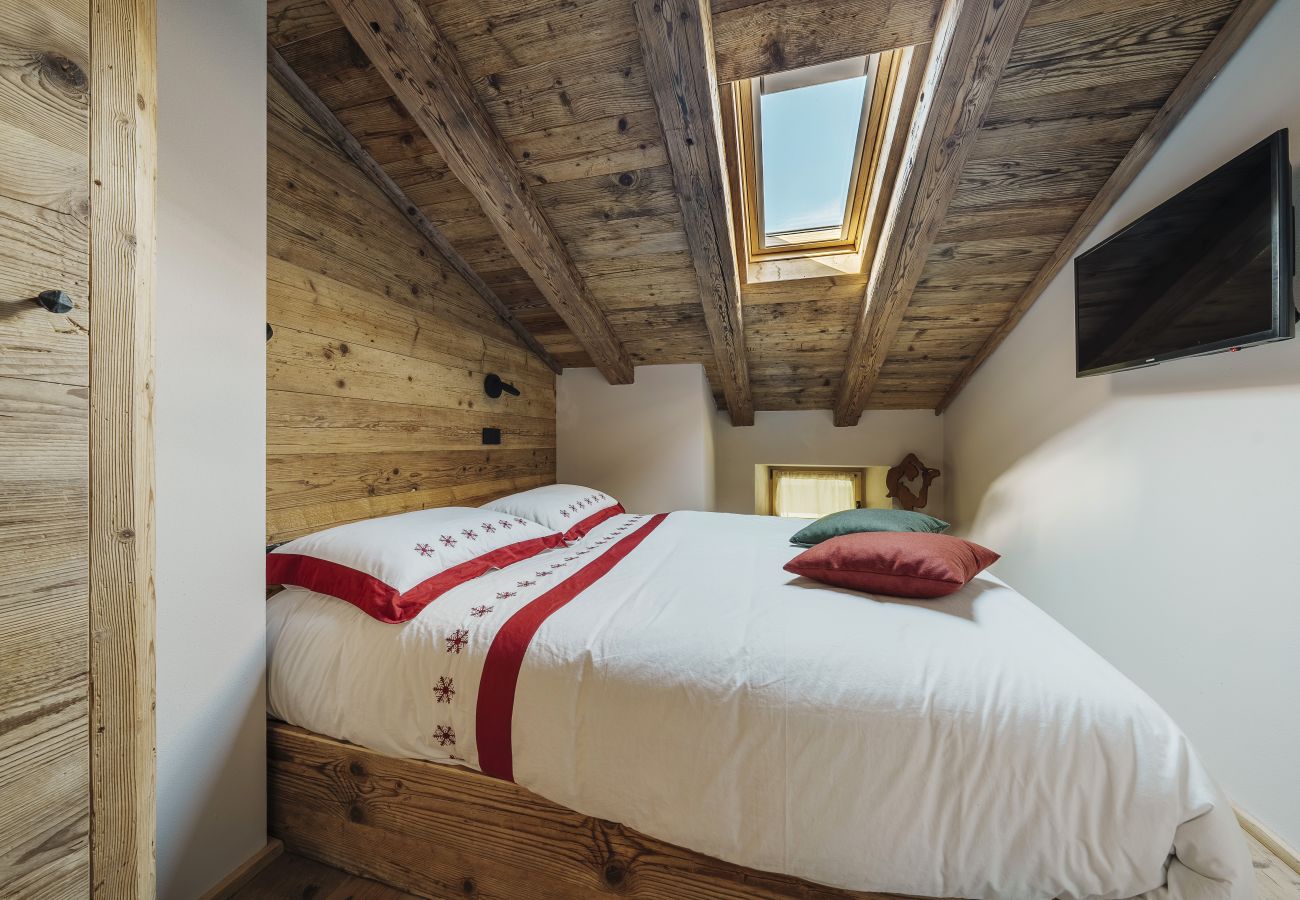 Ferienwohnung in Cortina d´Ampezzo - Casa Villa Diana, direkt an der Skipiste mit Panoramabalkon
