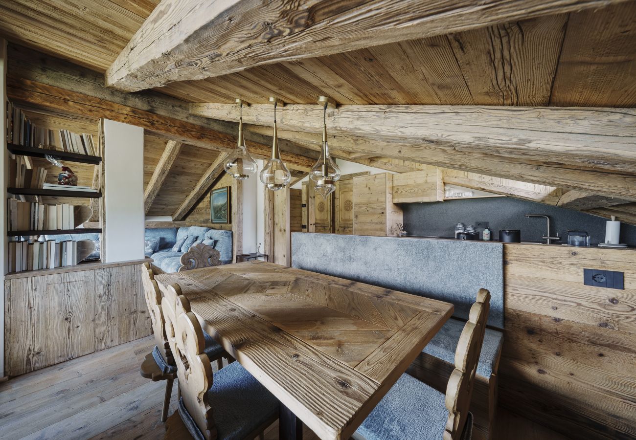 Ferienwohnung in Cortina d´Ampezzo - Casa Villa Diana, direkt an der Skipiste mit Panoramabalkon