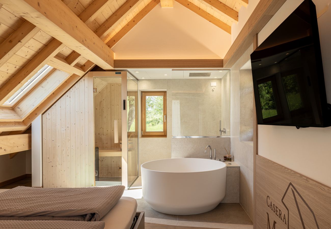 Landhaus in Belluno - Casera Malvan, Wellness und Entspannung in Nevegal