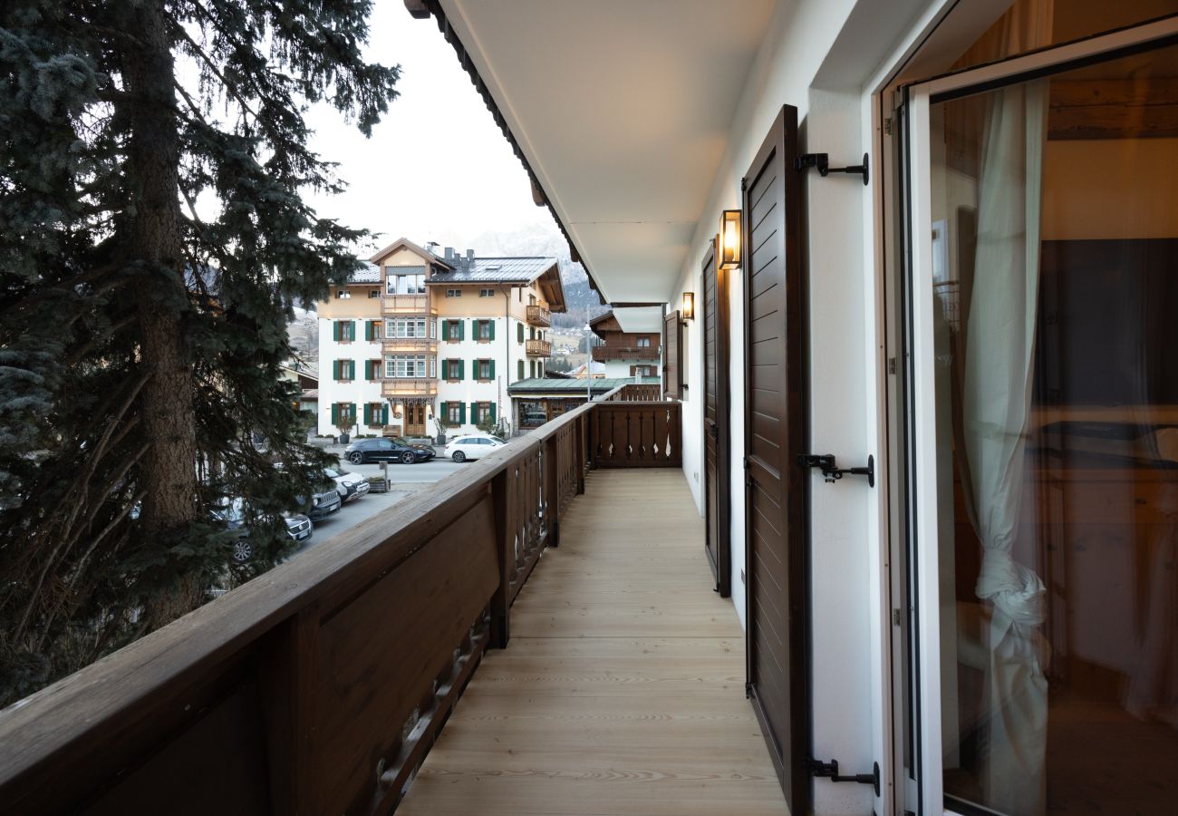 Ferienwohnung in Cortina d´Ampezzo - Casa Ampezzo, im Zentrum mit Balkon und Parkplatz
