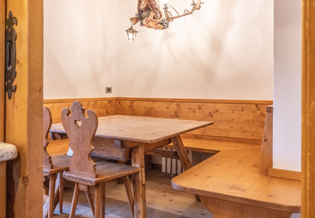 Ferienwohnung in Cortina d´Ampezzo - Casa Ampezzo, im Zentrum mit Balkon und Parkplatz