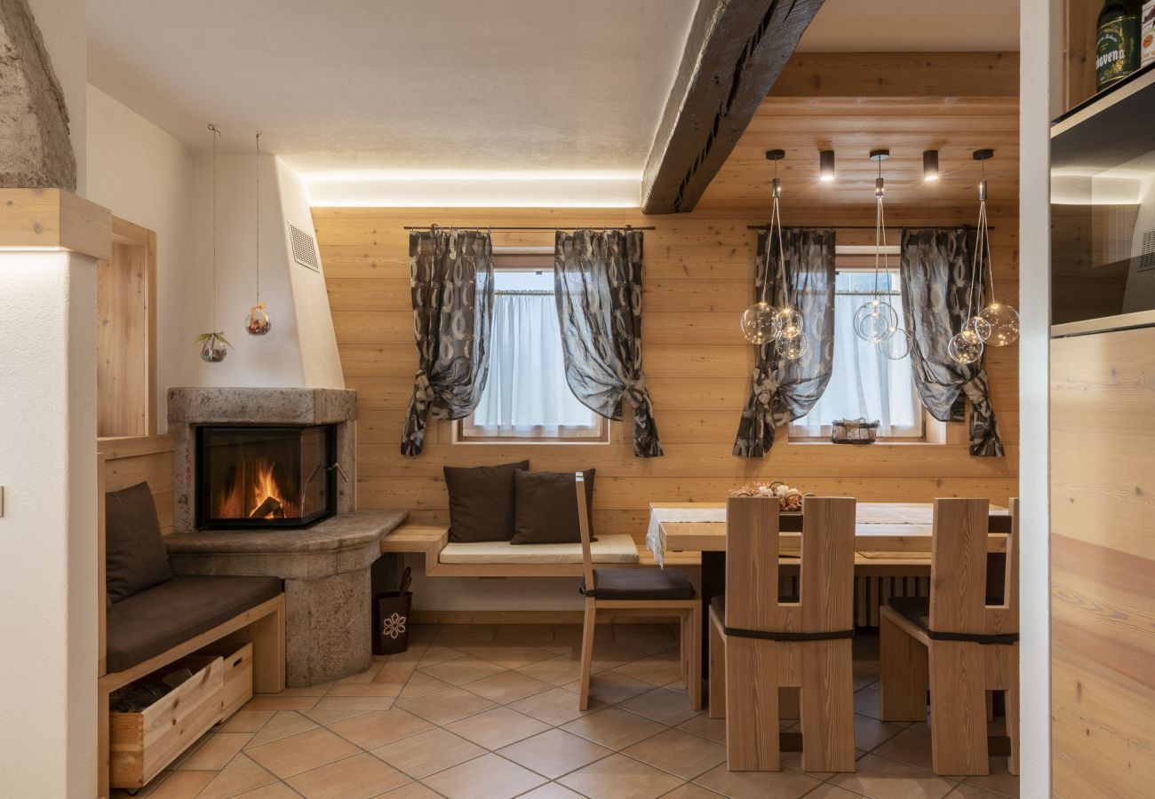 Farm stay in Chies d´Alpago - Casera Moda Luxury Chalet with sauna