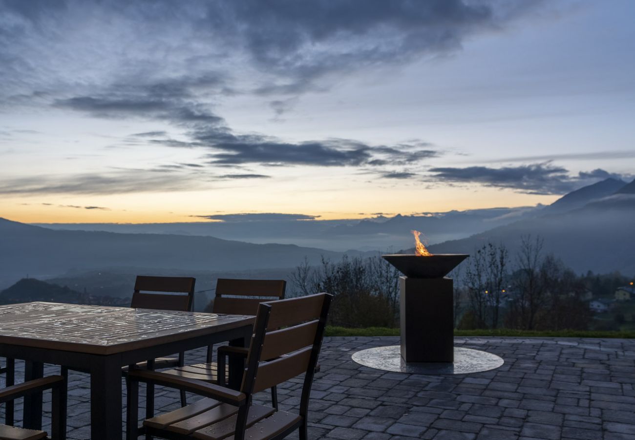 Apartment in Chies d´Alpago - Casera Cal De Mez Sot - Wellness Chalet 