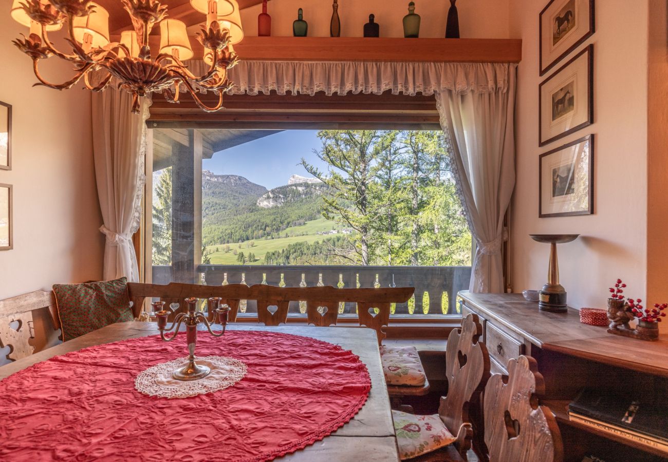 Apartment in Cortina d´Ampezzo - Casa Benedeta, comfortable and panoramic