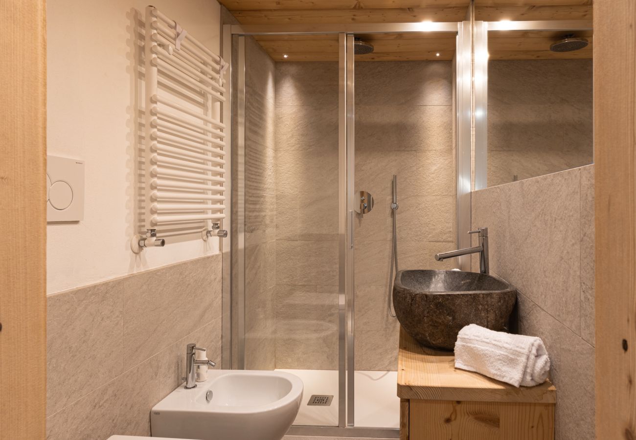 Apartment in Cortina d´Ampezzo - Casa Verocip, a panoramic attic with a view of the Dolomites