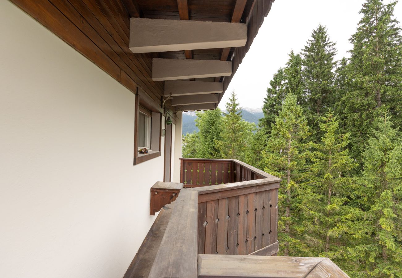 Apartment in Cortina d´Ampezzo - Casa Via dei Prati, large, panoramic and in the center